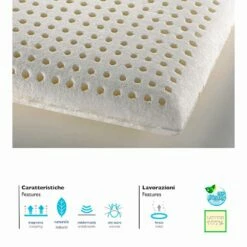 2 September 100% Latex Kussens En Ademend Hypoallergeen Latex Total -Slide Shop 14426