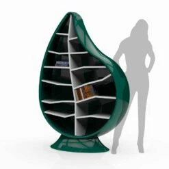 Slide Moderne Boekenkast Met Massief Oppervlak, Gemaakt Van Chlorofyl In Italië 8 Slide Moderne Boekenkast Met Massief Oppervlak, Gemaakt Van Chlorofyl In Italië -Slide Shop 17105