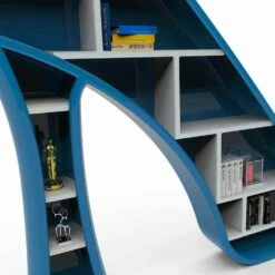 Slide Moderne Design Boekenkast In Solid Surface Lady Gemaakt In Italië -Slide Shop 17127