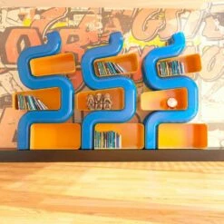 Slide Moderne Boekenkast In Massief Design, Ser P Made In Italy -Slide Shop 17138