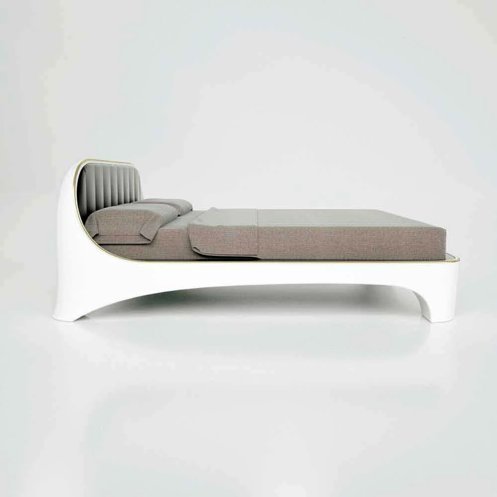 Luxury Design Modern Tweepersoonsbed Elegance Gemaakt In Italië 2 Luxury Design Modern Tweepersoonsbed Elegance Gemaakt In Italië - Afbeelding 2