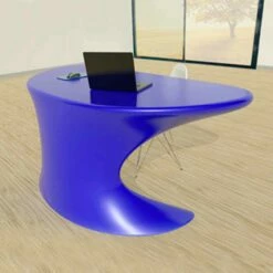 Wit, Blauw Of Grijs Cobra Modern Bureau -Slide Shop 17262