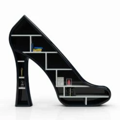 Slide Moderne Design Boekenkast In Solid Surface Lady Gemaakt In Italië -Slide Shop 17462