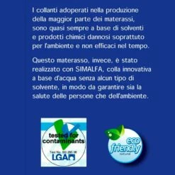 Matras 7 Zones Van Hardheid Van Bio Vorm Gemaakt In Italië -Slide Shop 18075