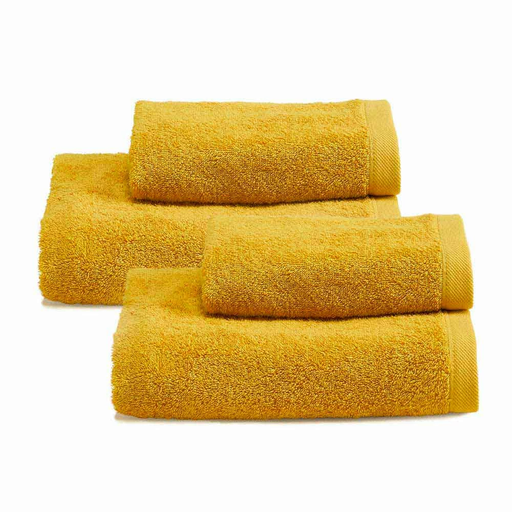 2 Paar Gekleurde Katoenen Badstofhanddoeken - Vuitton 11 2 Paar Gekleurde Katoenen Badstofhanddoeken - Vuitton - Afbeelding 11