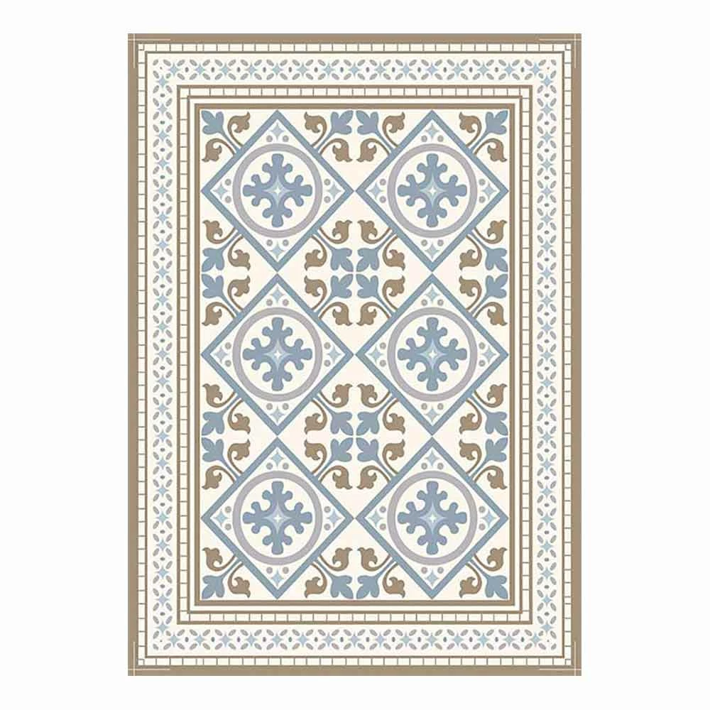 6 Elegante Amerikaanse Tafelplacemats In Pvc En Polyester - Leno 1 6 Elegante Amerikaanse Tafelplacemats In Pvc En Polyester - Leno