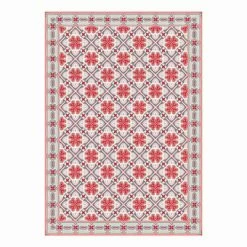 6 Elegante Amerikaanse Placemats In Wasbaar PVC En Polyester - Petunia -Slide Shop 6 tovagliette americane eleganti in pvc e poliestere lavabili petunia 2