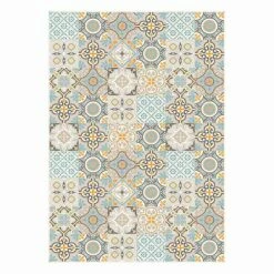 6 Elegante Amerikaanse Placemats Met Rechthoekig Patroon - Frisca