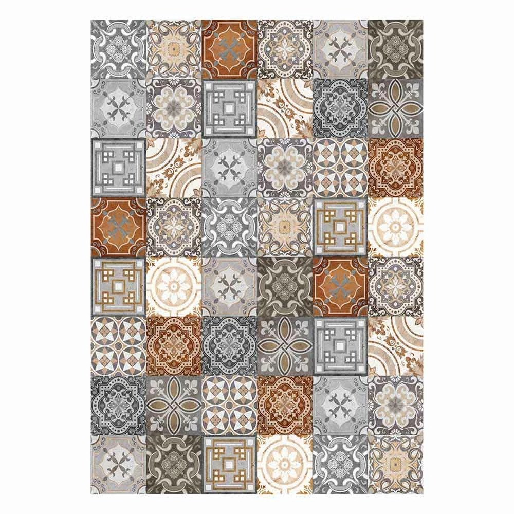 6 Rechthoekige American Design Placemats In PVC En Polyester - Dimetra 1 6 Rechthoekige American Design Placemats In PVC En Polyester - Dimetra