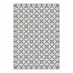 6 Rechthoekige Placemats In Pvc En Polyester Met Patroonontwerp - Berimo