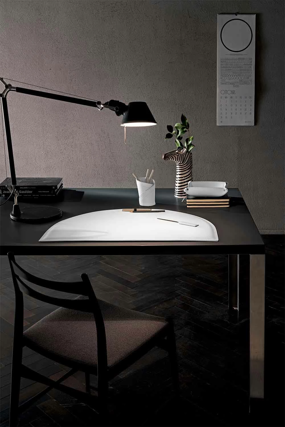 Kantooraccessoires Voor Bureau In Geregenereerd Leer, Gemaakt In Italië - Medea 6 Kantooraccessoires Voor Bureau In Geregenereerd Leer, Gemaakt In Italië - Medea - Afbeelding 6