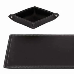 Accessoires Geregenereerd Lederen Bureau, 4 Stuks, Made In Italy - Ascanio 28 Accessoires Geregenereerd Lederen Bureau, 4 Stuks, Made In Italy - Ascanio -Slide Shop accessori scrivania in cuoio rigenerato da 4 pezzi made in italy ascanio 1