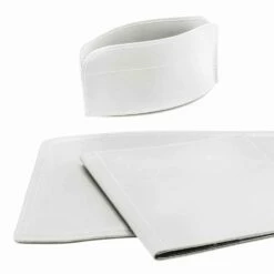 Kantooraccessoires Voor Bureau Gemaakt In Italië In Bonded Leather - Brando -Slide Shop accessori scrivania in cuoio rigenerato da 5 pezzi made in italy brando 6