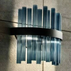 Moderne Italiaanse Luxe Handgemaakte Geblazen Glazen Wandlamp - Maesta