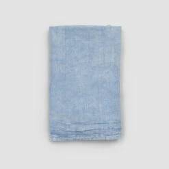 Blauwe Zware Linnen Gezichtshanddoek Van Luxe Italiaans Design - Jojoba -Slide Shop asciugamano da viso in lino pesante azzurro design di lusso italiano jojoba 1