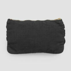 Zwart Of Roze Linnen Etui Met Kant En Ritssluiting 3 Afmetingen 2 Stuks - Lullabi -Slide Shop astuccio in lino nero o rosa con pizzo e cerniera 3 dimensioni 2 pezzi lullabi 6