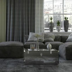 Kofferbak In Transparant Of Gerookt Acrylkristal En Modern Staal - Dante -Slide Shop baule in cristallo acrilico trasparente o fume e acciaio moderno dante 3