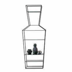 Slide Bonaldo Juni Gekleurde Metalen Boekenkast Van Het Ontwerp H190xL70cm Gemaakt In Italië