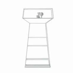 Slide Bonaldo May Kleurrijk Design Metalen Boekenkast H171xL91cm Gemaakt In Italië