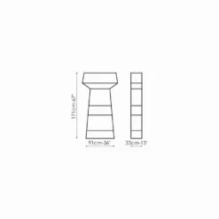 Slide Bonaldo May Kleurrijk Design Metalen Boekenkast H171xL91cm Gemaakt In Italië 24 Slide Bonaldo May Kleurrijk Design Metalen Boekenkast H171xL91cm Gemaakt In Italië -Slide Shop bonaldo may libreria metallo di design colorato h171xl91cm made italy 20