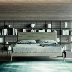 Slaapkamer Met 5 Moderne Elementen Made In Italy Hoge Kwaliteit - Rieti