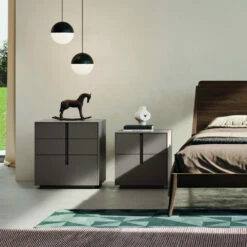 Complete Slaapkamer Met 5 Elementen In Moderne Stijl Made In Italy - Savanna -Slide Shop camera da letto completa a 5 elementi in stile moderno made in italy savanna 1