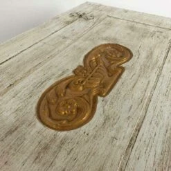 Handgemaakt In Massief Hout Met Gouden Profielen Made In Italy - Caio -Slide Shop cassapanca fatta a mano in legno massello con profili oro made in italy caio 10