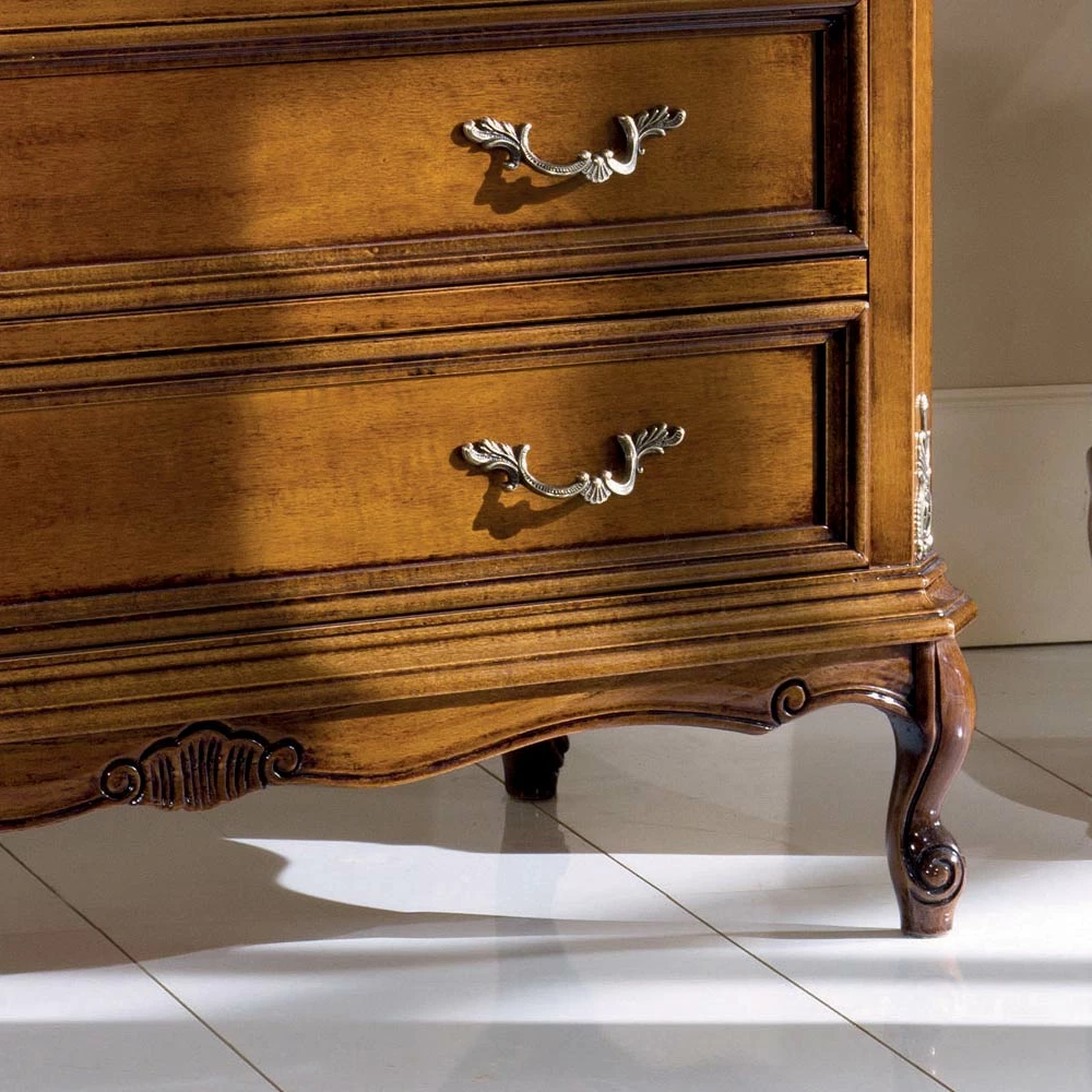 Klassieke Slaapkamerkast Met 4 Lades Made In Italy - Richard 4 Klassieke Slaapkamerkast Met 4 Lades Made In Italy - Richard - Afbeelding 4