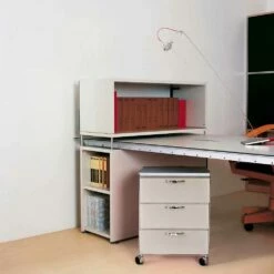 Modern 3 Laden In Wit Of Grijs Polypropyleen Adam