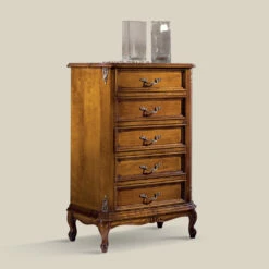 Klassieke Houten Kist Met 7 Of 5 Lades Made In Italy - Richard -Slide Shop cassettiera stile classico in legno 7 o 5 cassetti made in italy richard 2
