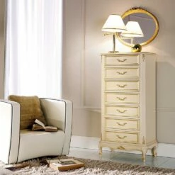 Klassieke Houten Kist Met 7 Of 5 Lades Made In Italy - Richard