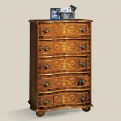 Ladekast In Klassieke Stijl In Hout Met Lades Made In Italy - Elegant