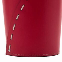 Lederen Prullenbak Voor Het Kantoor Van Servus, Handgemaakt In Italië -Slide Shop cestino gettacarte in cuoio per ufficio servus fatto a mano in italia 12