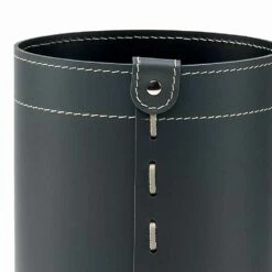 Afvalbak Van Geregenereerd, Handgemaakt Leer Battista -Slide Shop cestino gettacarte in cuoio rigenerato fatto a mano battista 10