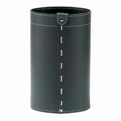 Afvalbak Van Geregenereerd, Handgemaakt Leer Battista -Slide Shop cestino gettacarte in cuoio rigenerato fatto a mano battista 9