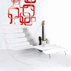 Chaise Longue Ontwerp Plexiglas Josue Made In Italy