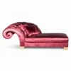 Klassieke Chaise Longue Met Stof 100% Made In Italy Basco