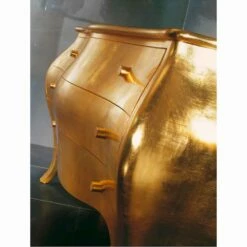 Dresser 3 Houten Laden Solid Gold Design, Made In Italy, Giotto -Slide Shop como 3 cassetti in legno massello oro design made in italy giotto 3