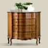Dressoir 3 Of 4 Lades In Luxe Ingelegd Hout Made In Italy - Leonor