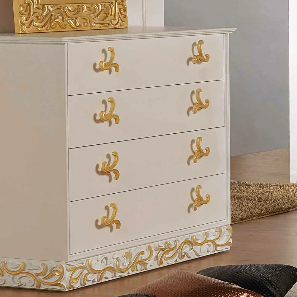 Ontwerp Borst Van 4 Houten Laden Kush, Made In Italy 2 Ontwerp Borst Van 4 Houten Laden Kush, Made In Italy - Afbeelding 2