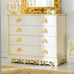 Ontwerp De Houten Kisten Met 4 Laden Zucchi, Made In Italy