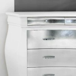 Dresser Klassieke Stijl Van Massief Hout Met 6 Laden Bore -Slide Shop como stile classico in legno massello con 6 cassetti bore 2