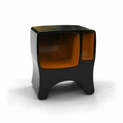 Design Nachtkastje In Catodic Solid Surface Made In Italy -Slide Shop comodino design in adamantx catodico made in italy 3