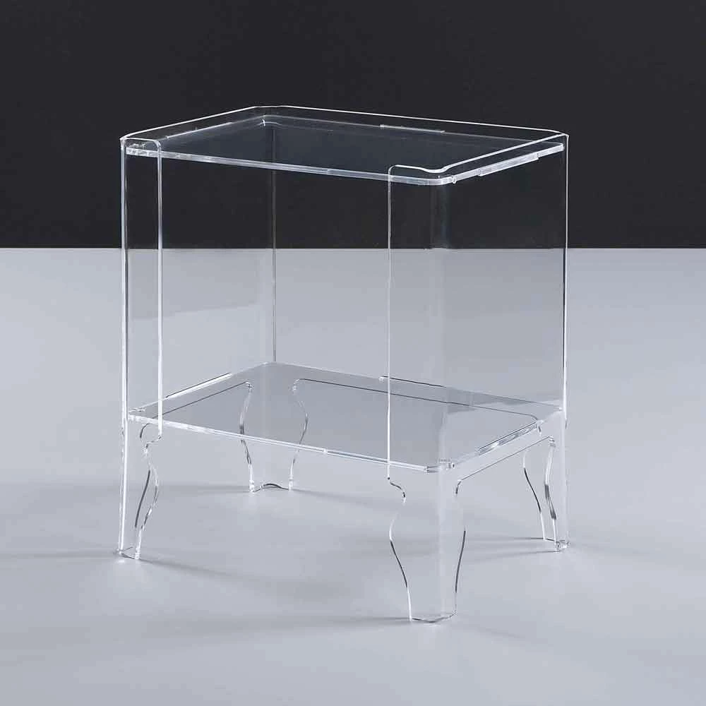 Nachtkastje Modern Design Transparante Methacrylate 8 Mm Marc 1 Nachtkastje Modern Design Transparante Methacrylate 8 Mm Marc