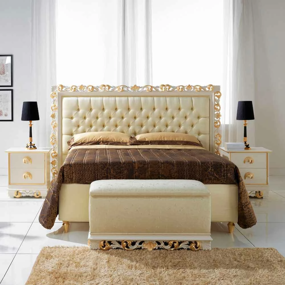 Ontwerpen Nachtkastje In Hout Met 2 Laden Zucchi, Made In Italy 3 Ontwerpen Nachtkastje In Hout Met 2 Laden Zucchi, Made In Italy - Afbeelding 3