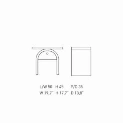 Modern Design Nachtkastje In Gekleurd Hout Voor De Slaapkamer - Arcom -Slide Shop comodino moderno design in legno colorato per la camera da letto arcom 12