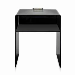 Zwarte Nachtkastje Met LED-licht Verlicht Om Tocco Adelia, Made In Italy 10 Zwarte Nachtkastje Met LED-licht Verlicht Om Tocco Adelia, Made In Italy -Slide Shop comodino nero con luce led illuminabile al tocco adelia made in italy 2