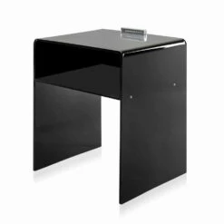 Zwarte Nachtkastje Met LED-licht Verlicht Om Tocco Adelia, Made In Italy 11 Zwarte Nachtkastje Met LED-licht Verlicht Om Tocco Adelia, Made In Italy -Slide Shop comodino nero con luce led illuminabile al tocco adelia made in italy 3