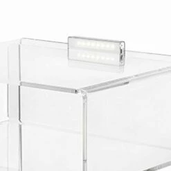 Nachtkastje Met Transparante LED-licht Verlicht Aanraking Adelia 15 Nachtkastje Met Transparante LED-licht Verlicht Aanraking Adelia -Slide Shop comodino trasparente con luce led illuminabile al tocco adelia 7
