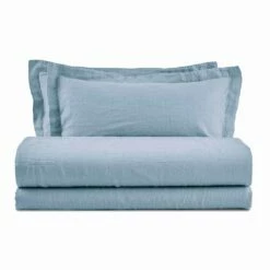 Puur Linnen Gekleurde Lakens Voor Het Tweepersoonsbed - Weelde -Slide Shop completo lenzuola colorate di puro lino per il letto matrimoniale opulence 8